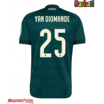 Real Madrid Yan Diomande #25 Tricou Fotbal Replică 2026-27 Barbati Deplasare